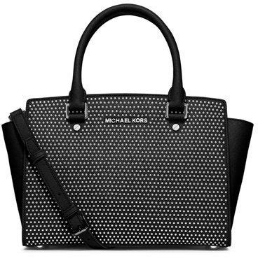 michael kors selma microstud bag|Michael Kors selma medium satchel.